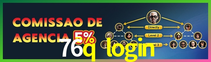 Aplicativo móvel 76q login para iOS e Android